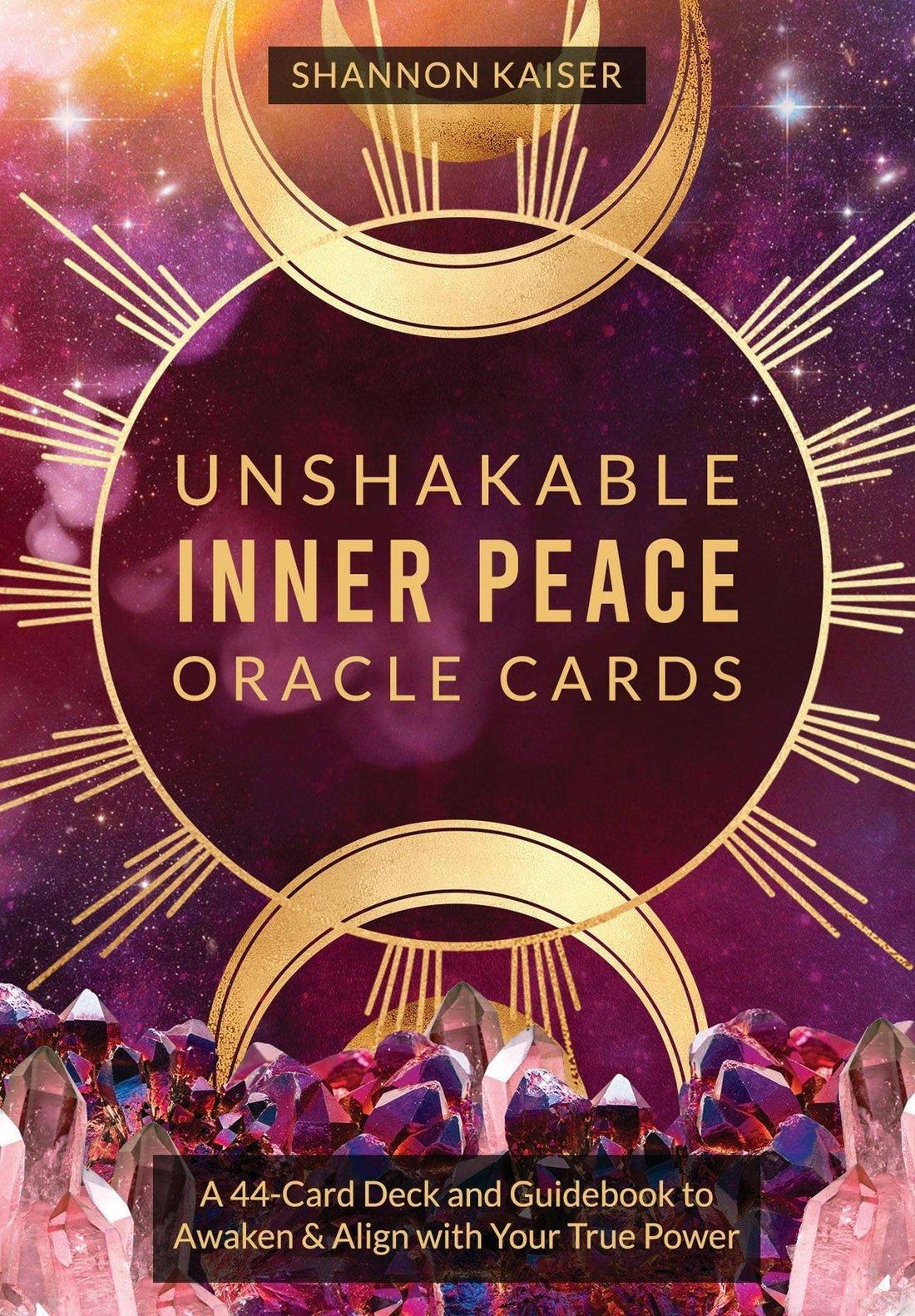 Unshakable Inner Peace Oracle: 44-Card Deck & Guidebook-Earth Fairy Holistics