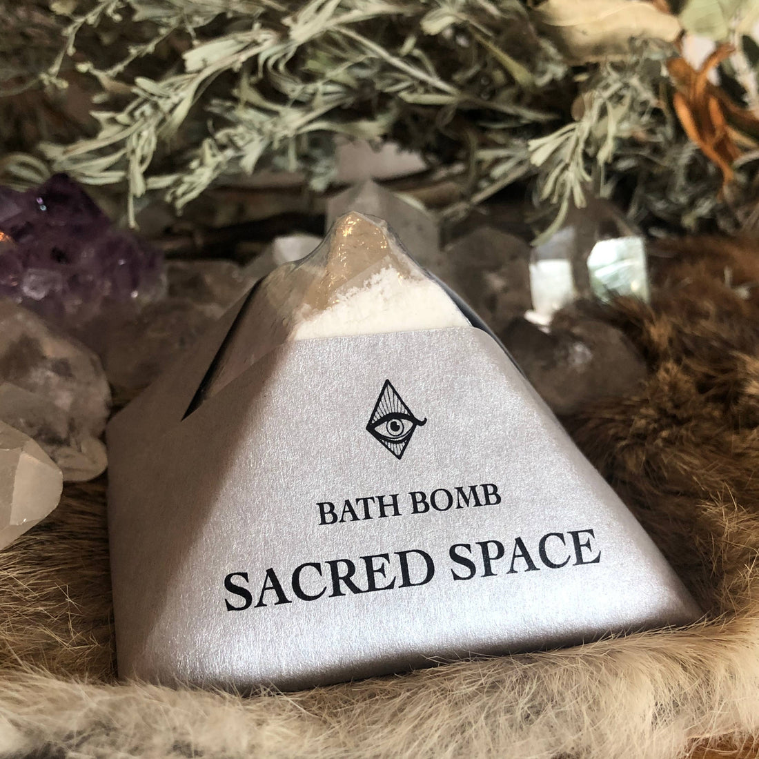 Sacred Space Bath Bomb-Earth Fairy Holistics