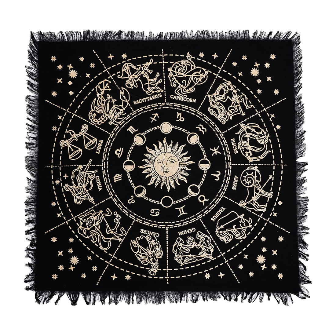 Zodiac/Celestial Sun Altar Cloth (24 x 24 in.)