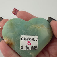 Caribbean Calcite Hearts