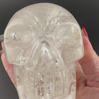 Clear Quartz Skull