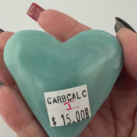 Caribbean Calcite Hearts