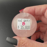 Rose Quarts Spheres