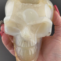Chalcedony Skull