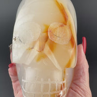 Agate Skull