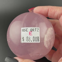 Rose Quarts Spheres