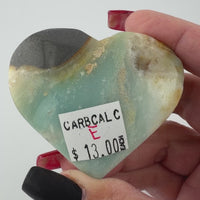 Caribbean Calcite Hearts
