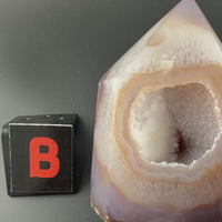 Druzy Agate Tower
