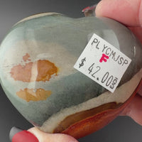 Polychrome Jasper Hearts