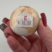 Peach Stilbite/Scolecite Spheres