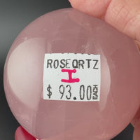 Rose Quarts Spheres