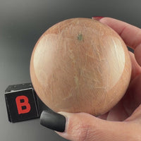 Peach Moonstone Sphere