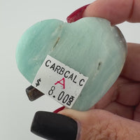 Caribbean Calcite Hearts
