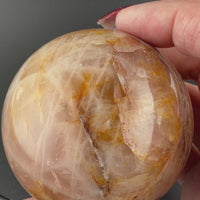 Golden Healer Quartz Sphere