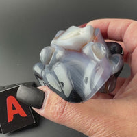 Druzy Agate Frogs