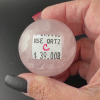 Rose Quarts Spheres