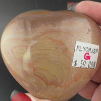 Polychrome Jasper Hearts
