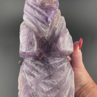 Amethyst Carved Bear