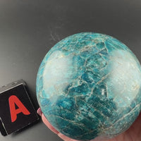 Blue Apatite Spheres