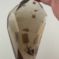 Double Terminated Rutile Smoky Quartz