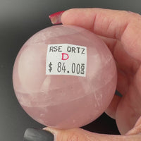 Rose Quarts Spheres