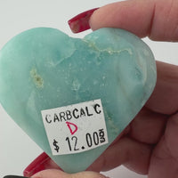 Caribbean Calcite Hearts