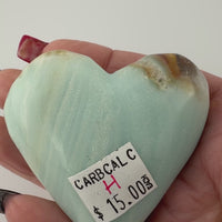 Caribbean Calcite Hearts