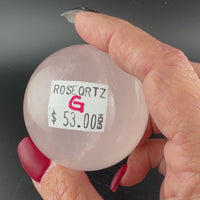 Rose Quarts Spheres