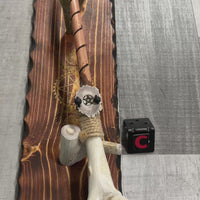 Deer Bone & Clear Quartz Handmade Wands (Various Options)