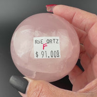 Rose Quarts Spheres