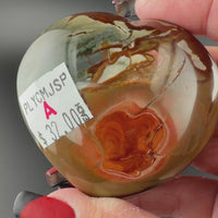 Polychrome Jasper Hearts